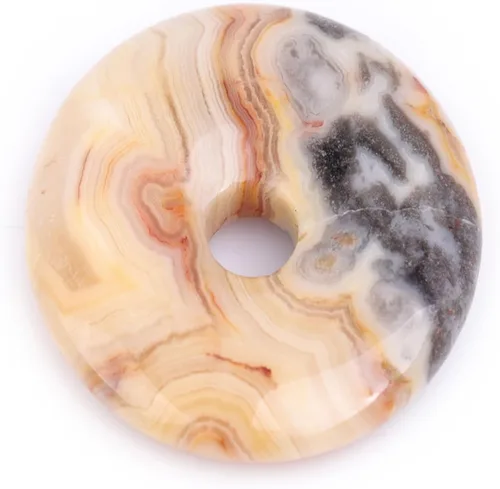 Vista 20 de GEM-Inside Rock Quartz Gemstone Loose Beads Genuine Natural Doubt Pink Ring Crystal Energy Stone Power para aretes colgantes, fabricación de joyas