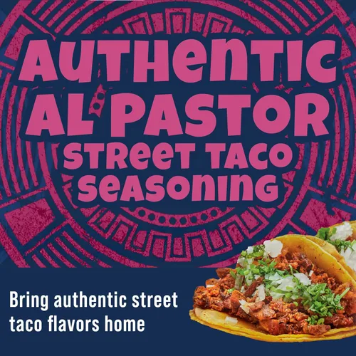 Vista 61 de Ortega Mezcla de condimentos Street Taco, Al Pastor, 1 onza (paquete de 12)