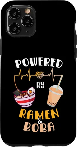 Vista 29 de Powered by Ramen & Boba Tea - Linda funda Kawaii Ramen Soup para iPhone 17