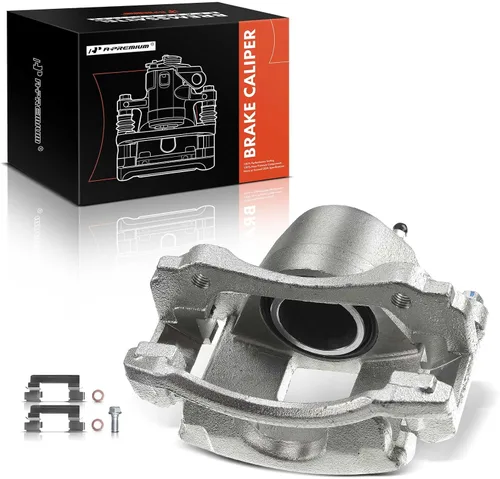 Vista 11 de A-Premium Conjunto de pinza de freno de disco con soporte compatible con modelos selectos de Buick, Chevy, Olds y Pontiac - Century, LeSabre