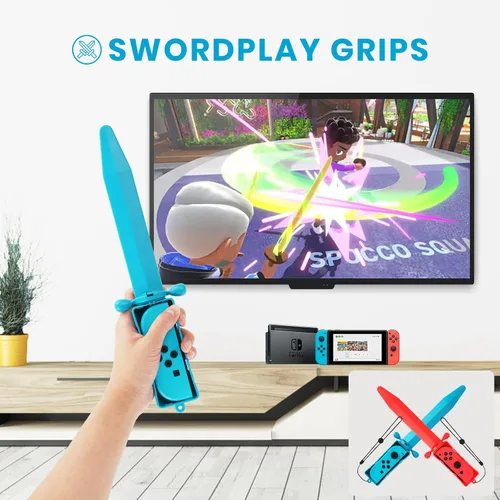 Vista 3 de Switch Sports Accessories - CODOGOY 12 in 1 Switch Sports Accessories Bundle for Nintendo Switch Sports Family Accessories Kit Compatible with