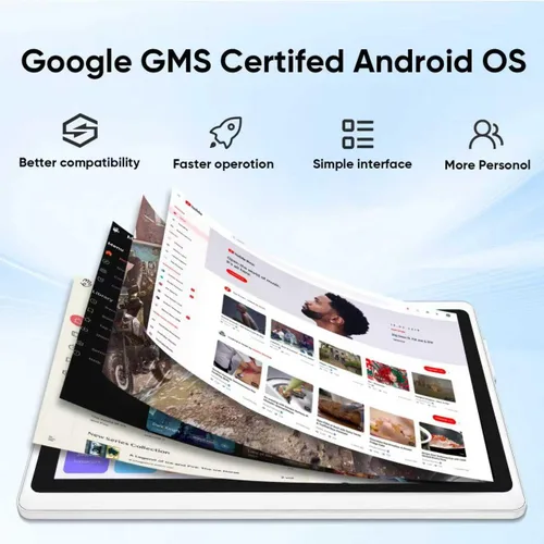 Vista 3 de HNVHNV Tablet Android 15 de 7 Pulgadas, 9 GB RAM 32 GB ROM 1 TB Expansión, Procesador Quad-core, Cámara Dual, WiFi 5G/2.4G, Bluetooth, Control Negro