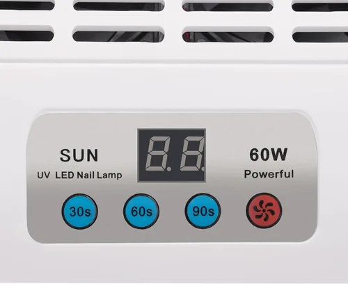 Vista 6 de Lámpara de uñas 5 en 1, colector de polvo de uñas con taladro de uñas y lámpara de escritorio LED, lámpara LED de uñas para esmalte de gel