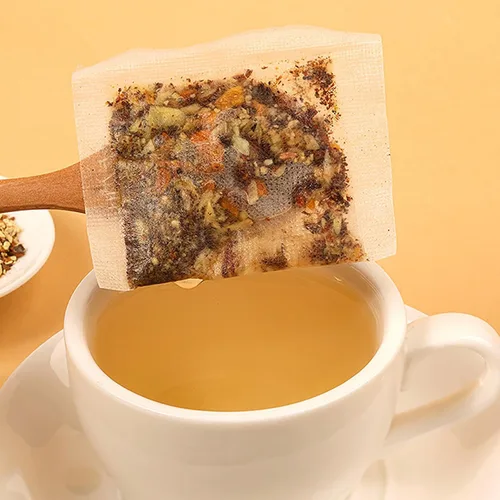 Vista 6 de Bolsas de té de cúrcuma jengibre y canela orgánicas, té de hierbas de jengibre y cúrcuma, 150 bolsas de té, 100% natural, mezcla hecha a mano, sin