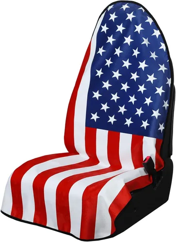 Vista 9 de Funda impermeable para asiento de automóvil con respaldo antideslizante, cojín portátil para asiento de automóvil, camión, SUV, protector universal