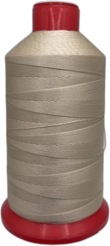 Vista 6 de UV Resistant Bonded Polyester Sewing Thread for Upholstery, Outdoor, Marine (Army tan, Tex 70)