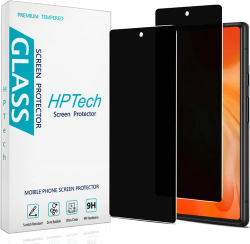 Vista 11 de HPTech Protector de pantalla de vidrio templado diseñado para Google (Pixel 3), antiarañazos, sin burbujas