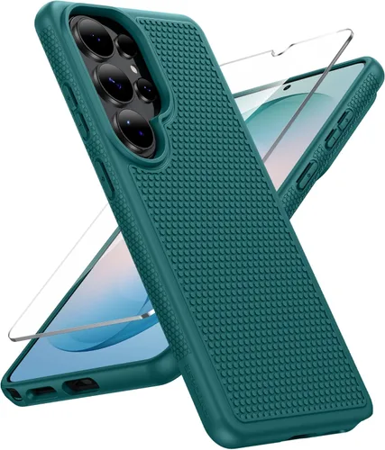 Vista 192 de FNTCASE Funda para Motorola Moto G-Power-5G-2024: funda protectora de doble capa resistente para teléfono celular a prueba de golpes con parte