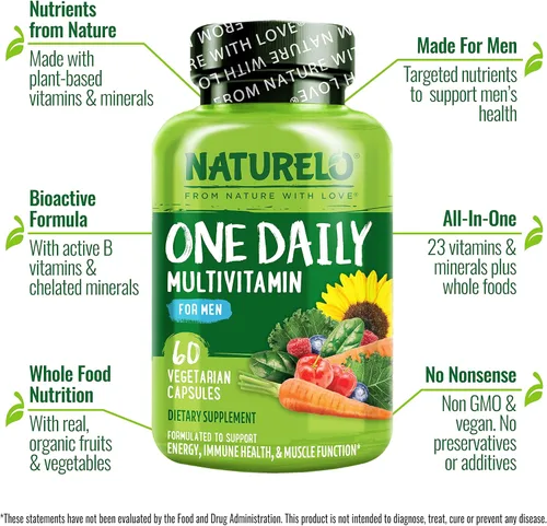 Vista 4 de NATURELO - Multivitamínico diario para los hombres