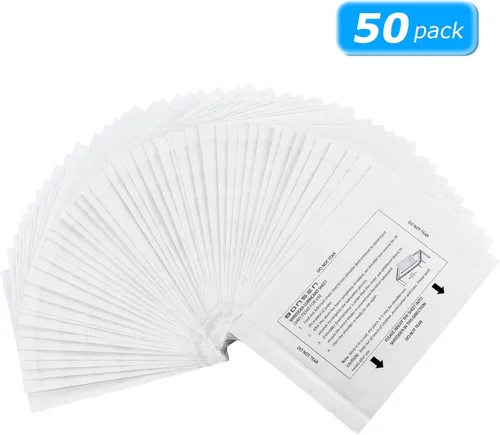 Vista 2 de BONSEN Hojas de afilar y lubricantes para trituradora de papel - Paquete de 50
