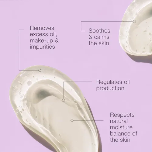 Vista 3 de Skincode Essentials Gel limpiador purificador - Fórmula de limpieza profunda Elimina el maquillaje y regula el sebo con CM-glucano, provitamina