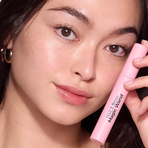 Vista 2 de MCoBeauty - Varita mágica para el cabello y las cejas - Gel 2 en 1 para domar el pelo del bebé y dar forma a las cejas - Cepillo de silicona