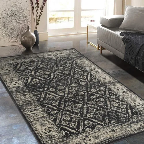 Vista 11 de Allstar - Alfombra decorativa moderna de 5 x 7 pulgadas, color atardecer (7' 0" x 4' 11")
