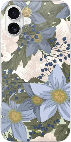 Vista 25 de LONLI Hue - para iPhone 15 Pro [Compatible con Magsafe] - Funda de teléfono floral dorada - [Amortiguador de 360° absorbente de impactos] - Funda