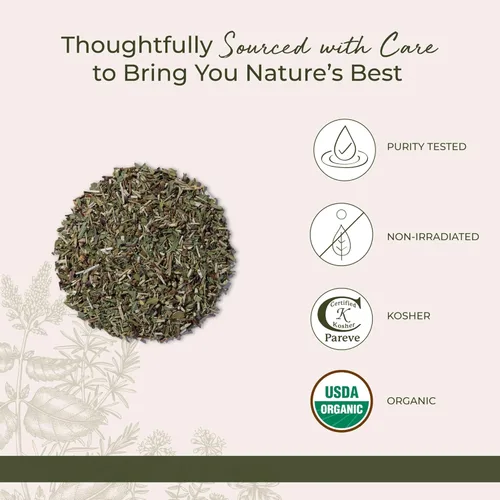 Vista 4 de Starwest Botanicals Echinacea Angustifolia orgánica seca, hierba de hojas sueltas para té y mezclas de hierbas naturales, cortada y tamizada