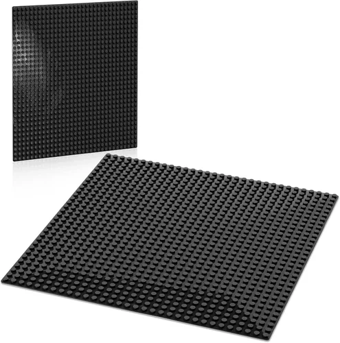 Vista 15 de Pokiiulk Placas Base Clásicas Placas de Construcción - Paquete de 10 Grandes de 10" x 10" Ladrillos de Construcción Compatibles con Todas