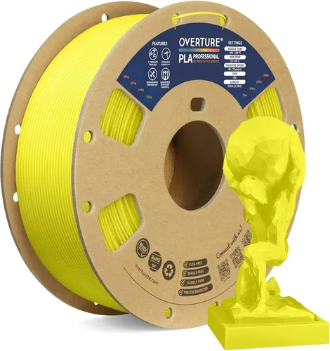 Vista 29 de OVERTURE Filamento Super PLA+ de 0.069 pulgadas, dureza mejorada PLA Plus, filamento de impresora 3D de dureza profesional de 2.2 libras, alta