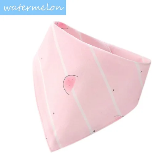 Vista 2 de Baberos 100% algodón para bebé, bandana para niño y niña, 9 baberos para babear, dentición y alimentación