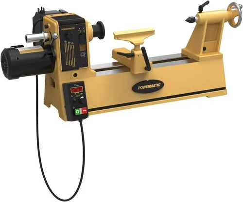 Powermatic Torno de carpintería de sobremesa de 14" x 20", velocidad variable, 120V 1Ph (PM2014)