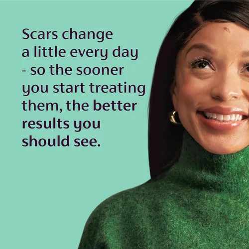 Vista 4 de Mederma Gel de cicatriz avanzado de secado rápido con aceite para cicatrices y estrías