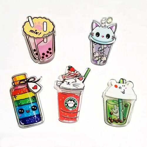 Vista 6 de Juego combinado Bolle Popping Boba Pearls de 33.5 onzas (2 libras 1 oz) cada uno con 1 regalo adicional (Lychee y Maracuyá)