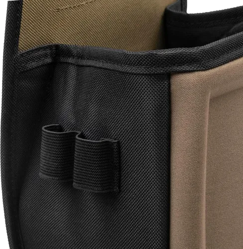 Vista 11 de Allen Company Shotgun Shell Pouch - Clay, Trap, and Skeet Shooting Accessories - Hunting and Gun Range Gear - Soft Canvas Design - Coffee/Copper