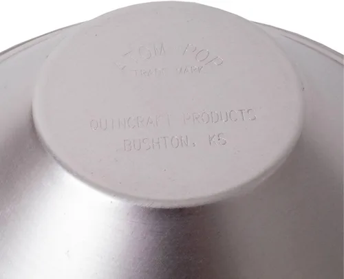Vista 7 de KLM Products Atom Popcorn Popper - Pop maíz fácilmente en tu estufa, aluminio, hace 2.5 cuartos de galón