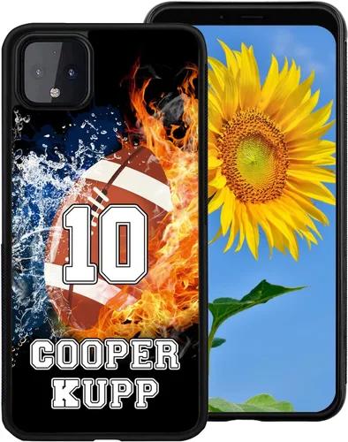 Vista 4 de Personalized Football Name and Number Design Your Own Rubber Cover for Google Pixel 4 4A 4XL 5 5XL 6 6 PRO 7 7 PRO 8 8A 8 PRO 9 9 PRO