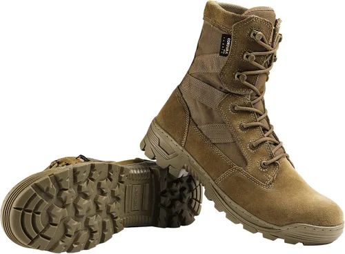 Vista 3 de YEVHEV Botas tácticas para hombre botas de trabajo militares botas de combate del desierto botas de combate del ejército para senderismo motocicleta