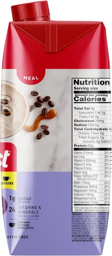 Vista 11 de SlimFast Advanced Energy Mocha Cappuccino Shake Reemplazo de comida listo para beber 0.71 onzas de proteína 4 botellas de 11 onzas líquidas Se puede
