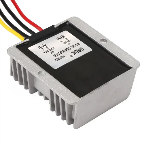 Vista 5 de DROK - Estabilizador de voltaje 10V-36V to 12V 5A, impermeable, de 60 W, con regulador automático Elevador/Reductor.