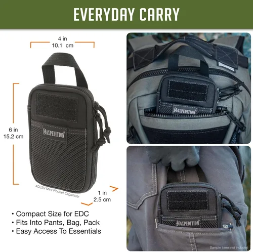Vista 2 de Maxpedition Mini Organizador de Bolsillo