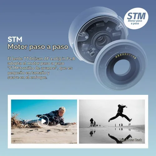 Vista 3 de TTArtisan AF 27mm F2.8 Lente de enfoque automático para cámaras sin espejo compatible con Sony E-Mount A5000 A5100 A6000 A6100 A6300 A6400 A6500