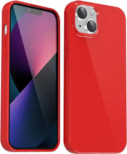 Vista 145 de Svanove para iPhone 7 Plus/ 8 Plus, funda de silicona, de goma suave brillante y gel de jey lindo, funda protectora de plástico simple y lisa