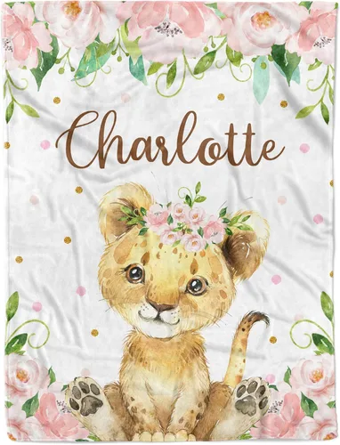 Vista 17 de Arteaga Manta de conejo personalizada para niñas, manta de bebé personalizada para recién nacidos, tamaño King