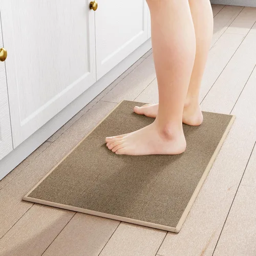 Vista 31 de SUMLANS Tapete de Cocina 1 PCS, Alfombras Acolchadas Antideslizantes para Piso de Cocina, Tapete Corredor Absorbente de Comodidad para Estar de Pie