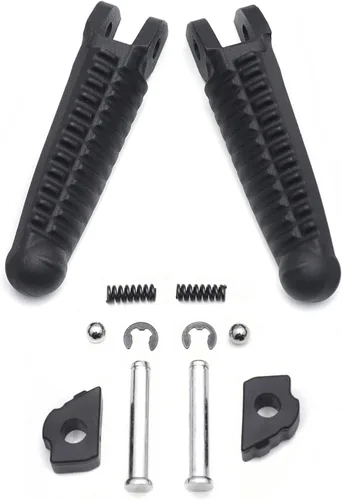 Vista 8 de Soporte de estriberas para pasajero trasero negro compatible con Ducati 08 848,07-08 1098/S, 10-11 1098/S [P/N: MT390-051-BK]