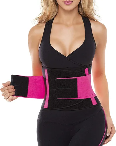 SHAPERX - Cinturón de entrenamiento para mujer, para adelgazar banda de cintura faja deportiva.