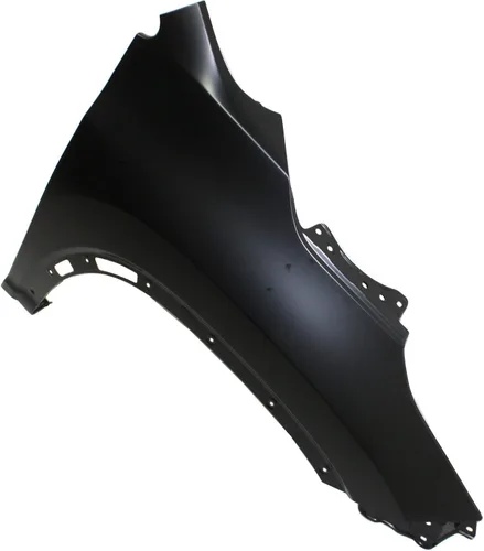 Vista 4 de Evan Fischer Guardabarros delantero compatible con Toyota Highlander 2014-2018 lado del conductor y del pasajero
