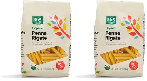 Vista 5 de 365 by Whole Foods Market, Penne Rigate orgánico, 16 onzas (454 g)