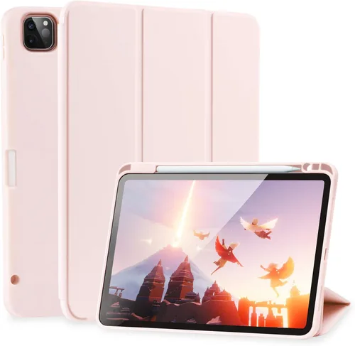 Vista 10 de SIWENGDE Funda para iPad Pro de 11 pulgadas de 4ª/3ª/2ª/2ª generación 2022/2021/2020 con soporte para lápiz