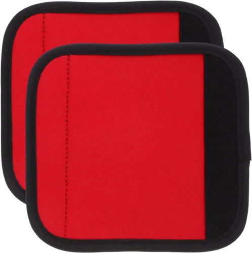 Vista 2 de SUPVOX Juego de 2 almohadillas para mancuernas, fundas protectoras antideslizantes extraíbles para barras de dominadas, mancuernas y barras