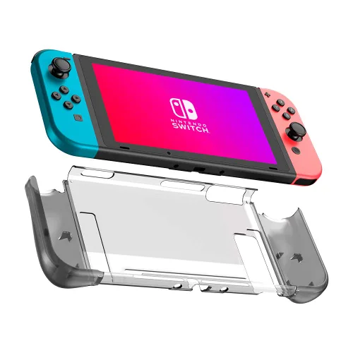 GameSir Protective Case Compatible with Nintendo Switch Dockable TPU Translucent with Shock-AbsorptionProtective and Anti-Scratch Protective