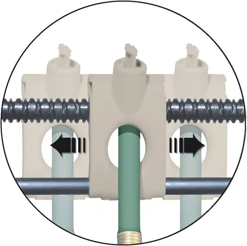 Vista 3 de Carrete de manguera de jardín Suncast PW100powerwind 100 pies capacidad rebovinado automático