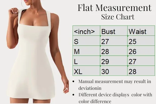 Vista 6 de QINSEN Vestido de corpiño con cuello cuadrado para mujer, sin mangas, camiseta sin mangas, elástica, acampanada, mini vestidos