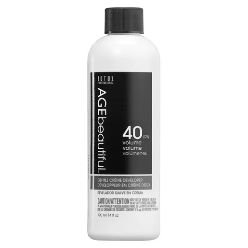 Vista 18 de AGE beautiful Gentle Creme Hair Developers Para tintes de cabello permanentes, tónicos, aclaradores Coloración profesional de salón