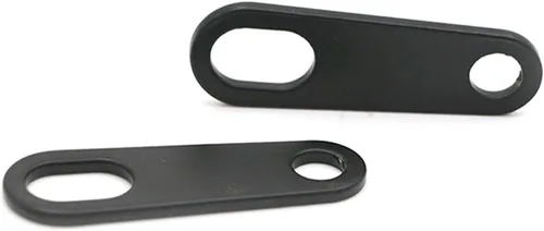 Vista 5 de 2 soportes universales para lámpara de señal de giro para motocicleta, soportes universales de montaje de amortiguador, abrazaderas de oreja