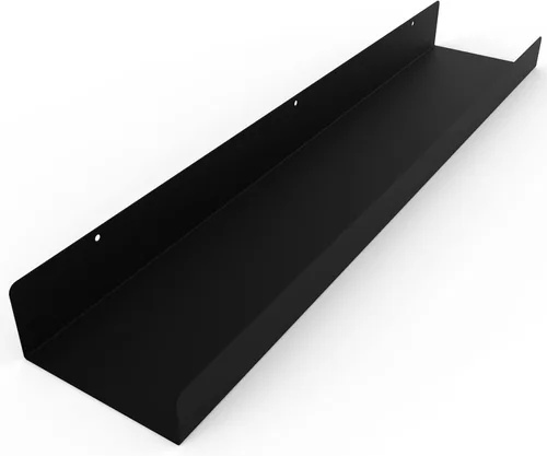 DIY CARTEL Estante de pared de metal flotante hecho en Estados Unidos, repisa para fotos, acero fabricado en Estados Unidos, estante industrial