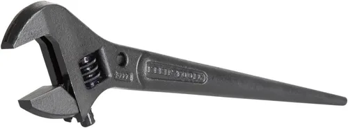 Vista 14 de Klein Tools 3227 Llave Ajustable Extra Ancha, Llave de Construcción Spud para Tuercas y Pernos de hasta 1-7/16 Pulgadas, 10 Pulgadas, con Orificio