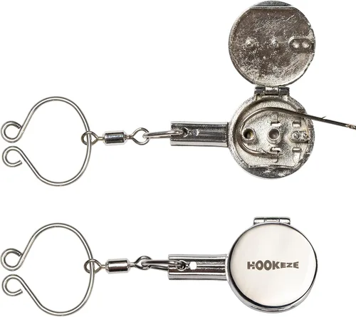 Vista 14 de HOOK-EZE Herramienta para atar nudos de pesca Protege de los anzuelos de pescado Ata nudos de pesca fácilmente Gadgets geniales para Naranja